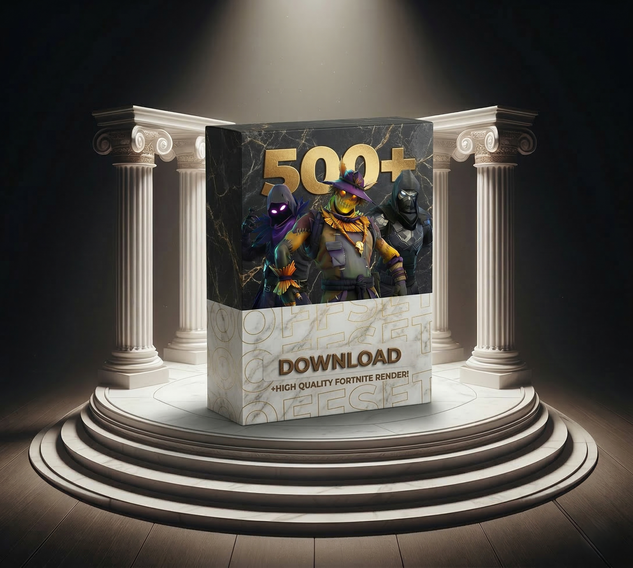 Fortnite Character Render's